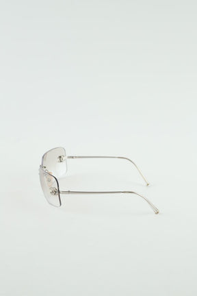 Lunettes de soleil Chanel  Argent