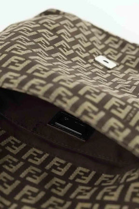 Sac à bandoulière Fendi Marron en Tissu