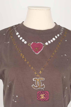 T-shirts Chanel  Gris