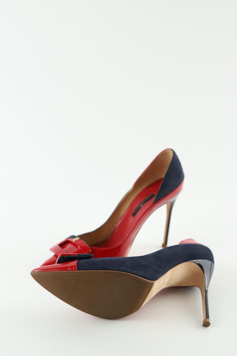 Talons Carolina Herrera  Rouge