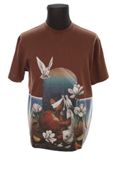 T-shirt 3.Paradis  Marron
