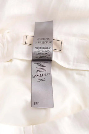 Pantalon Zadig & Voltaire Pistol tailleur lin Blanc en Lin