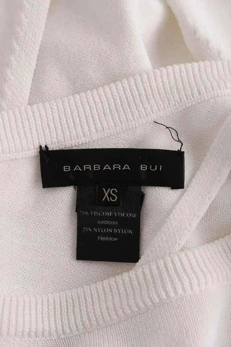Top Barbara Bui Blanc en Viscose