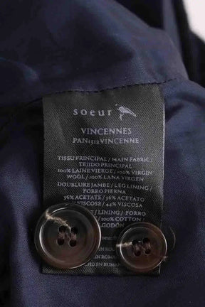 Pantalon Soeur Marine en Laine