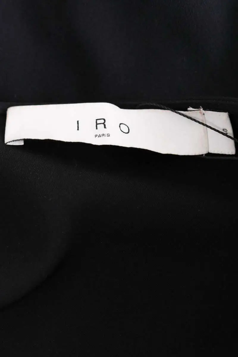 Robe Iro Sofi Noir en Synthétique
