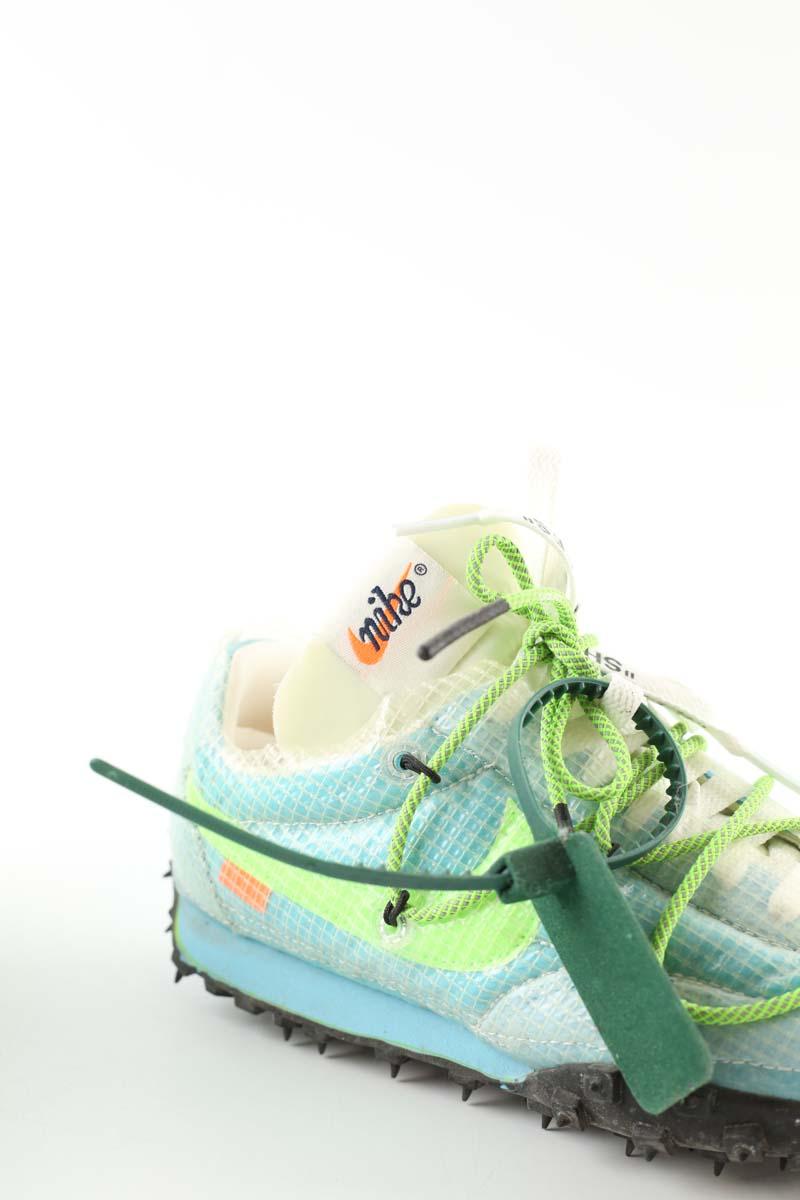 Baskets Off White  Bleu