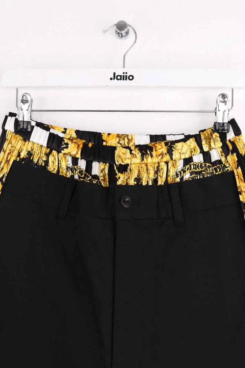 Pantalon droit Junya Watanabe Noir en Coton