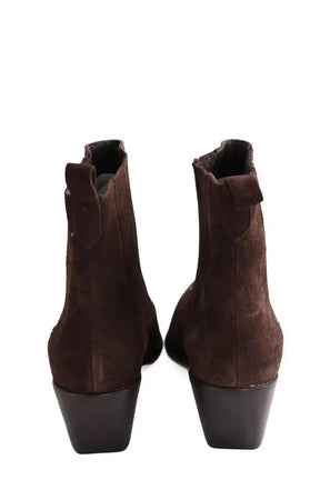 Boots LK Bennett Jolene Marron en Daim