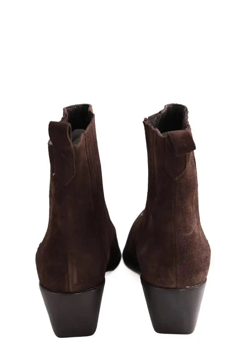 Boots LK Bennett Jolene Marron en Daim
