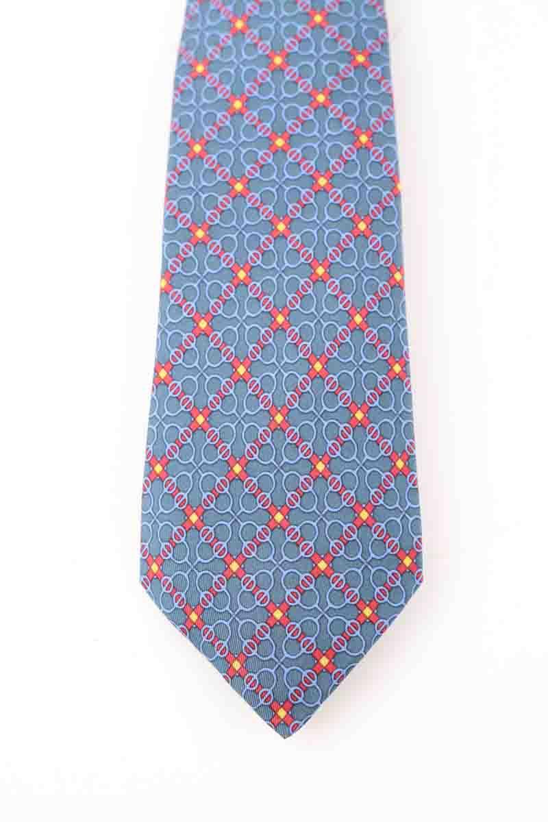 Cravate Hermès  Bleu