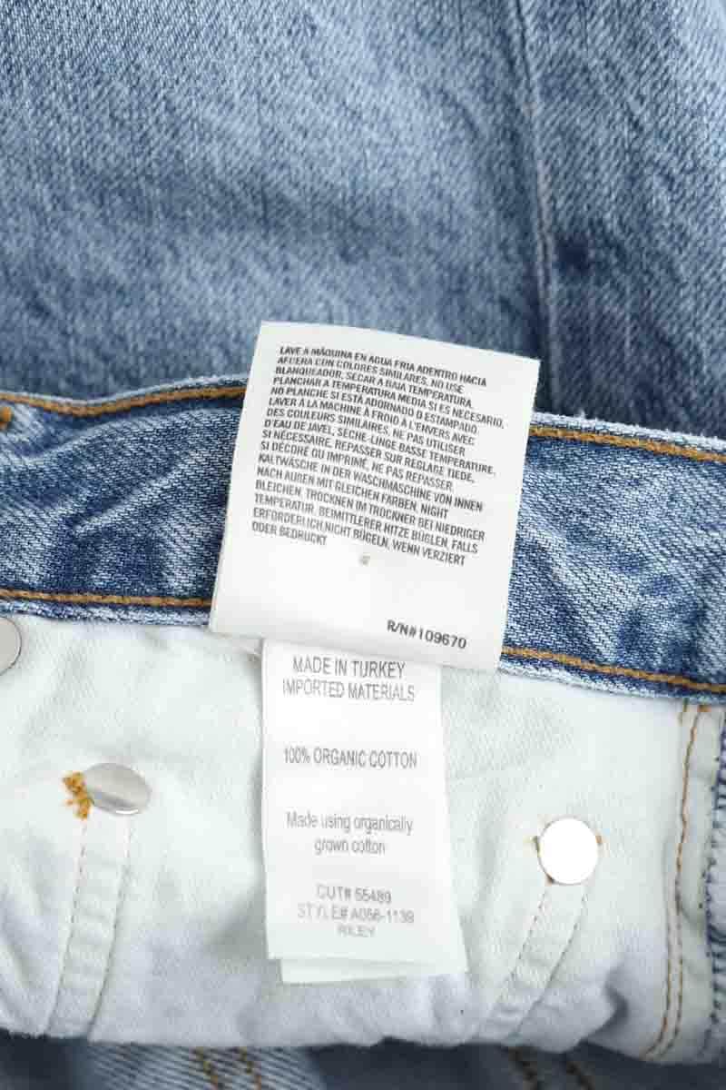 Jean mom Agolde  Bleu