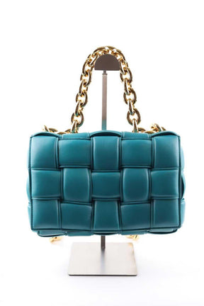 Sacs à main Bottega Veneta Chain Cassette Bleu