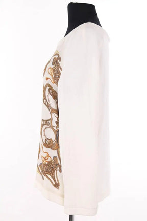 Pull Maje Ecru en Viscose
