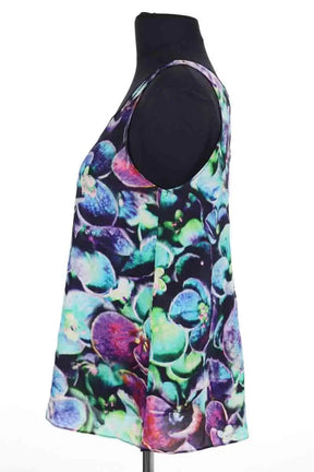 Top sans manche Sandro Multicolore en Soie