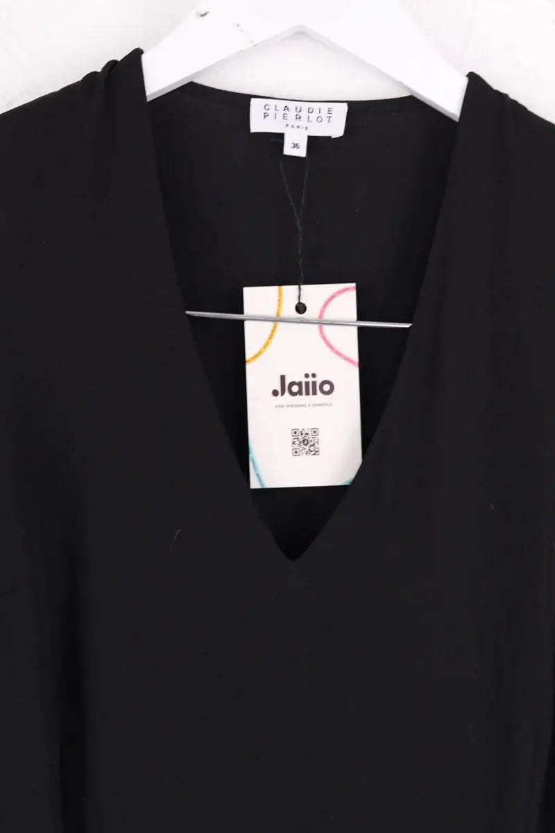 Robe Claudie Pierlot Noir en Viscose