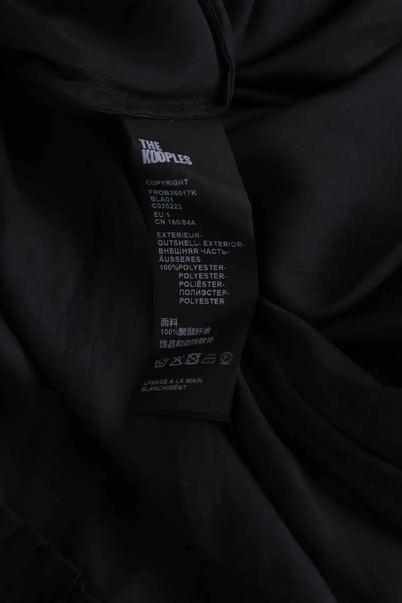 Robe The Kooples Noir en Synthétique