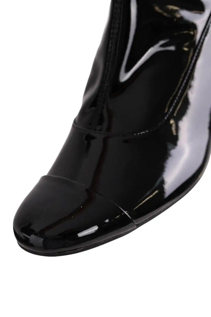 Bottes Charles & Keith Noir en Cuir