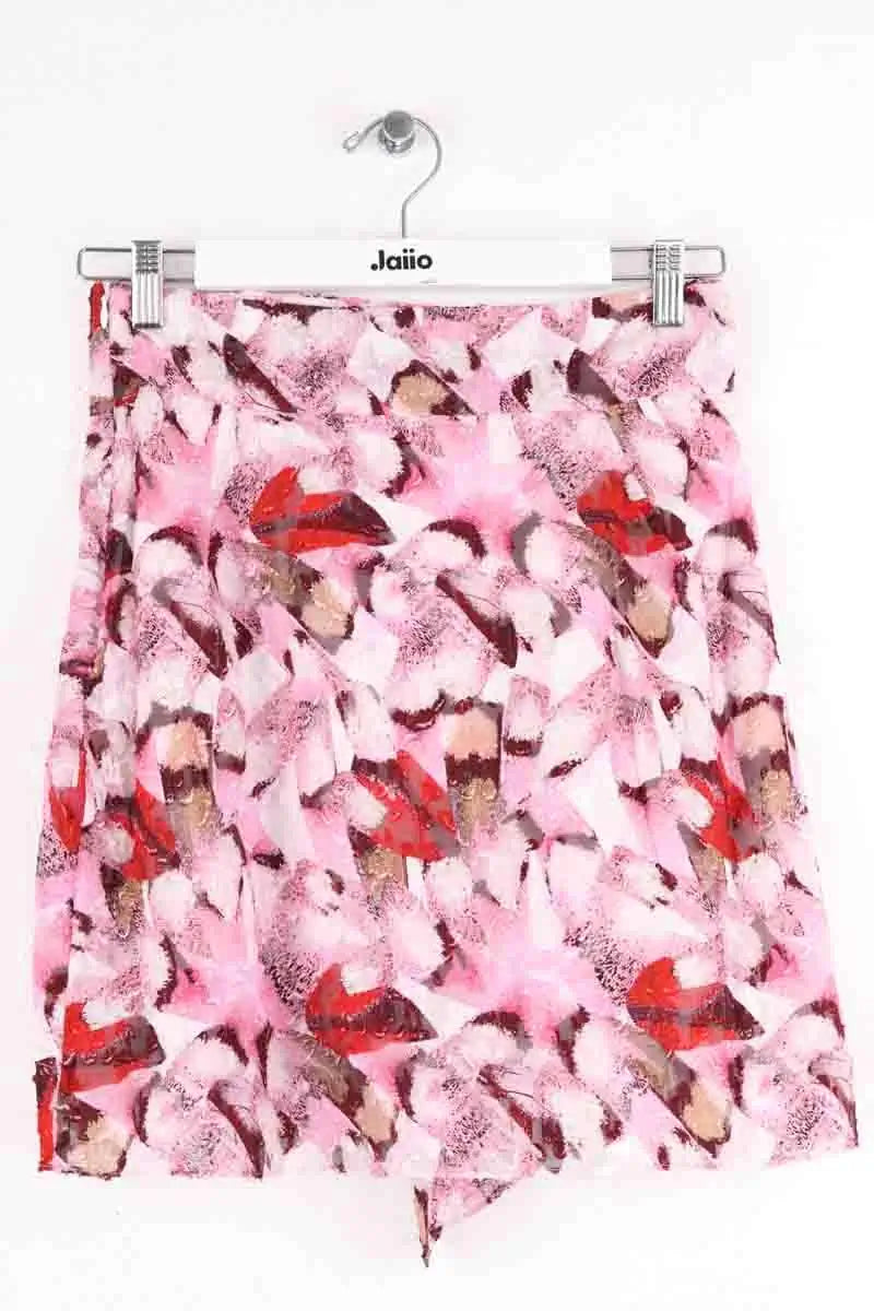 Jupe Iro Rose en Soie