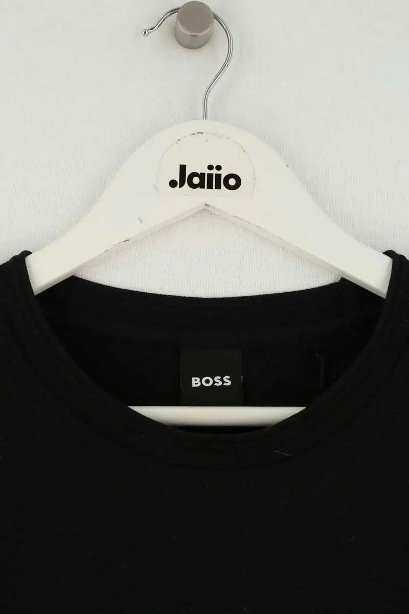 T-shirt Boss Noir en Coton