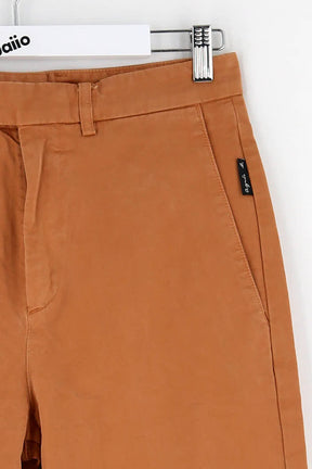 Pantalon slim Agnès B.  Marron