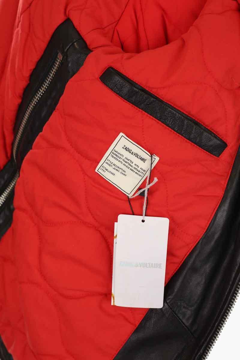 Veste en cuir Zadig & Voltaire  Noir