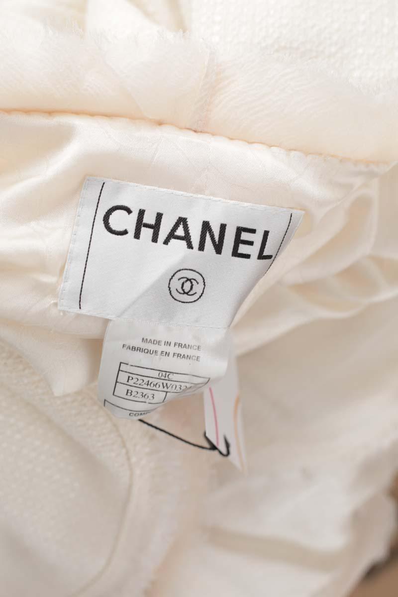Veste de tailleur Chanel  Blanc