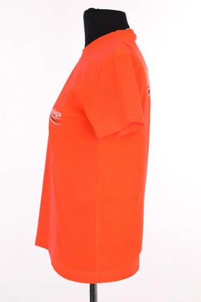 T-shirt Balenciaga Orange en Coton