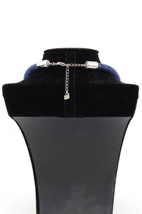 Collier Swarovski  Bleu