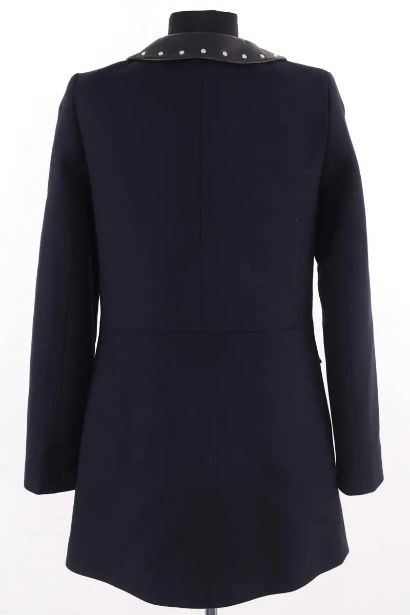 Manteau Claudie Pierlot Marine en Laine