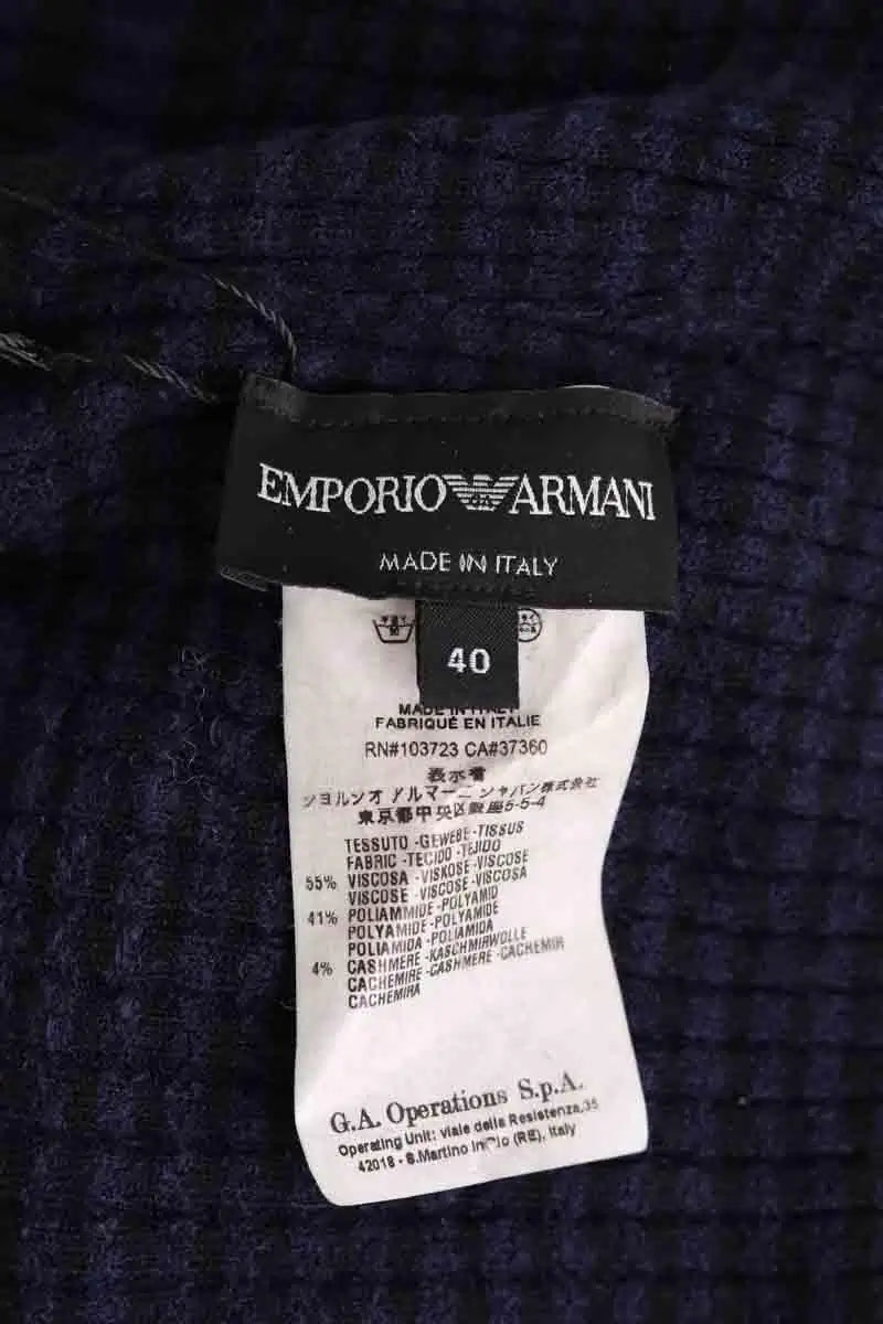 Pull Emporio Armani Marine en Viscose