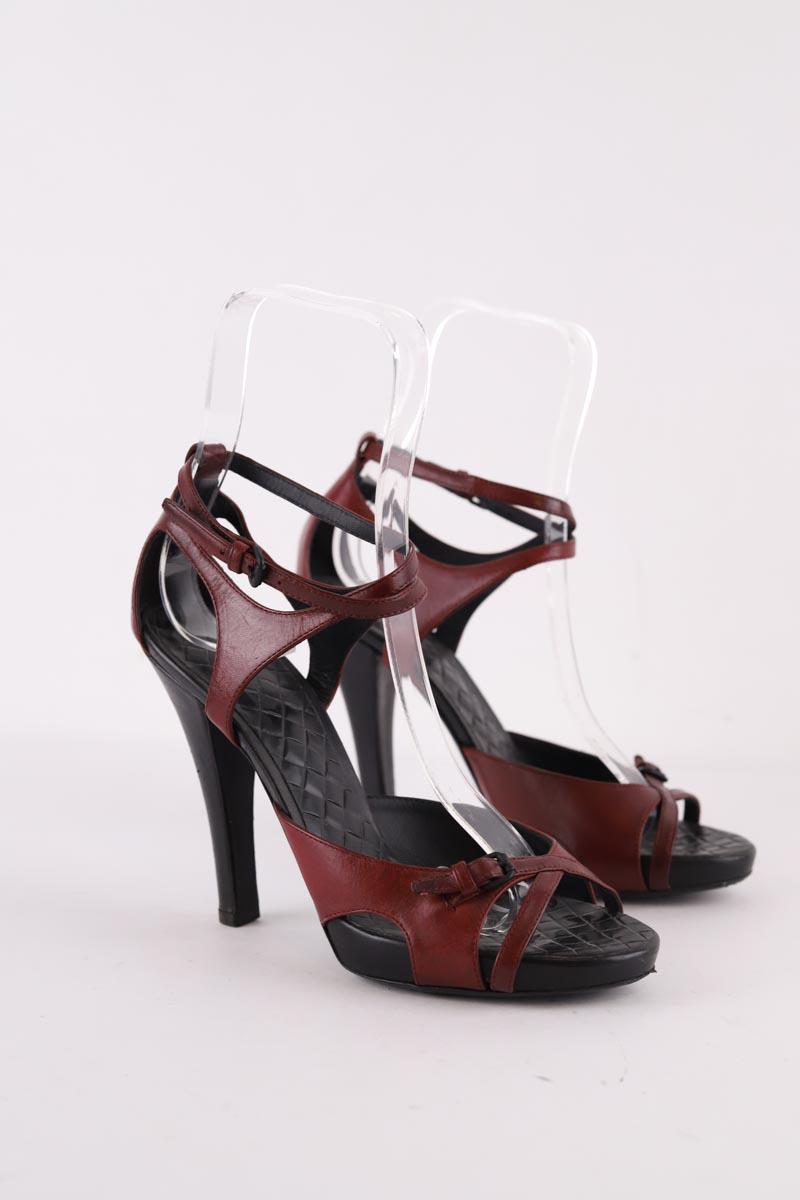 Talons Bottega Veneta  Bordeaux