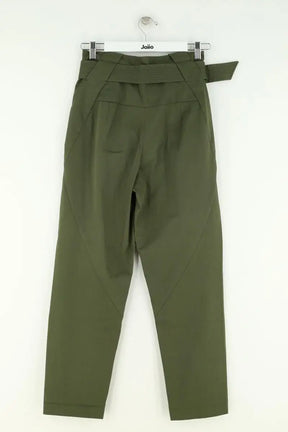 Pantalon Sandro Kaki en Coton
