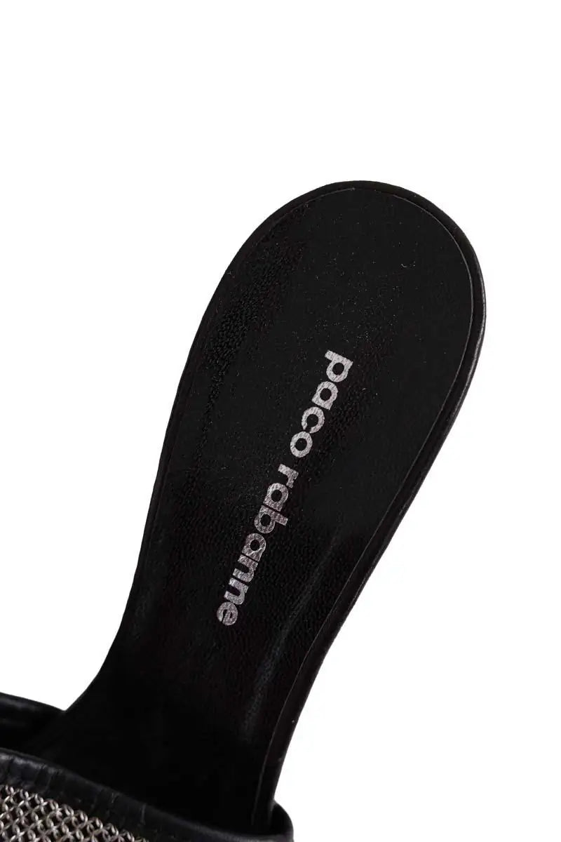 Talons Paco Rabanne Noir en Plastique