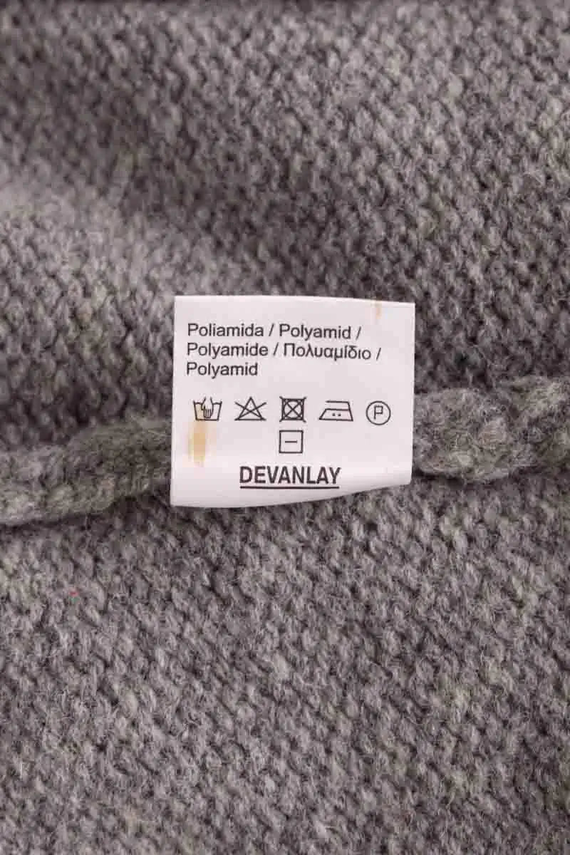 Gilet Lacoste Gris en Laine