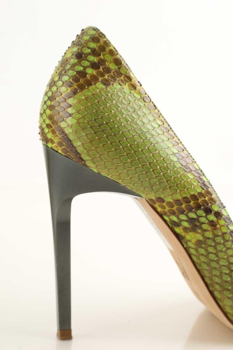 Talons Bettina Vermillon  Vert