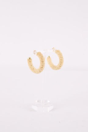 Boucles d'oreilles Sézane  Blanc