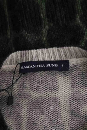 Cardigan Samantha Sung Vert en Cachemire