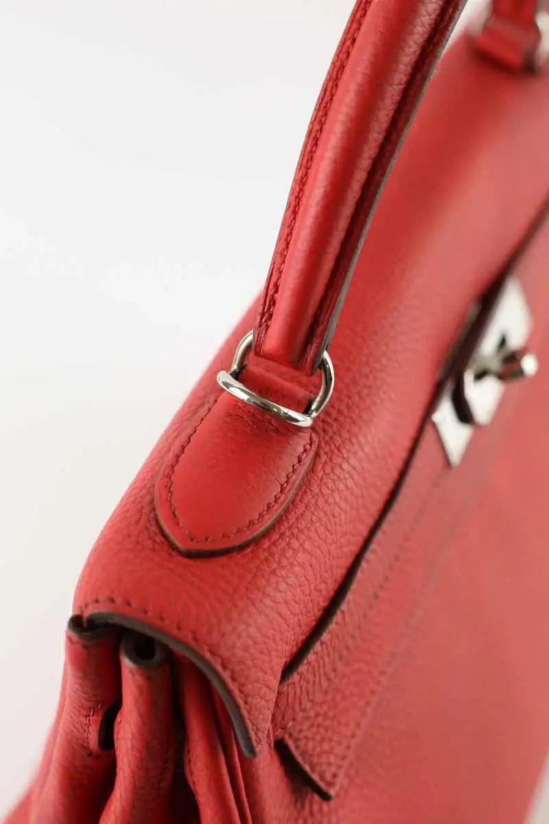 Sac à main Hermès Kelly 32 Rouge