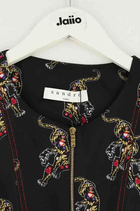 Robe Sandro Noir en Synthétique