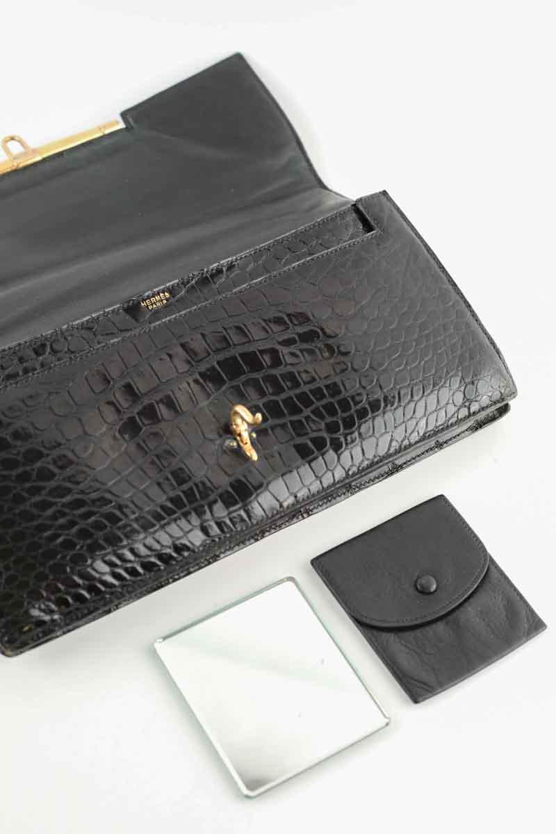 Sac à main Hermès  Noir