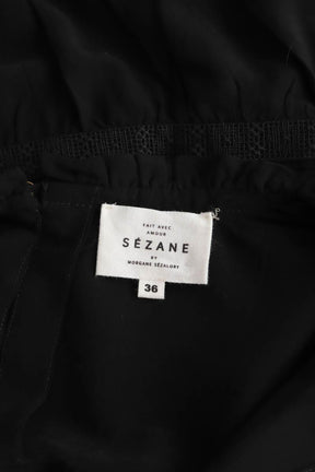 Mi-longueur Sézane  Noir