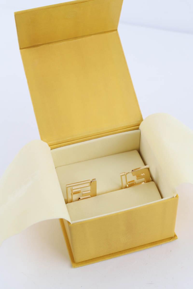 Boucles d'oreilles Fendi  Doré