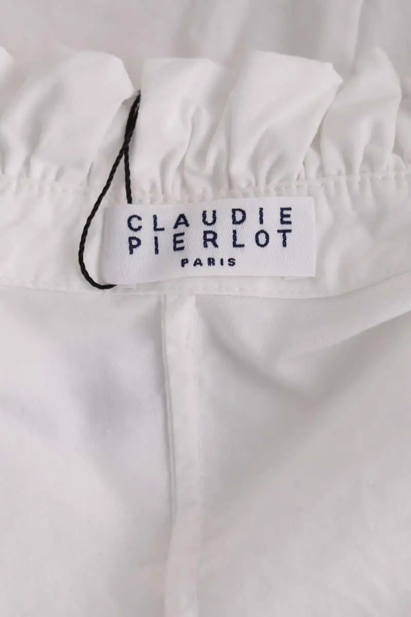 Chemise Claudie Pierlot Blanc en Coton