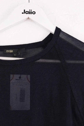 T-shirt Maje Marine en Viscose