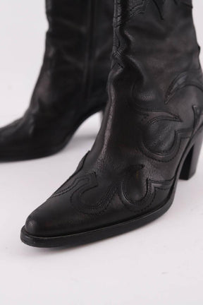 Santiags Free Lance  Noir