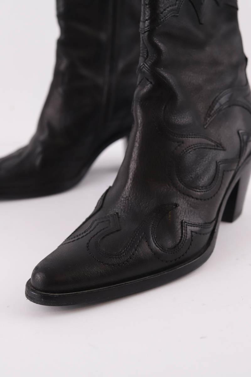 Santiags Free Lance  Noir