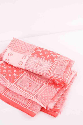 Foulard Louis Vuitton  Rose