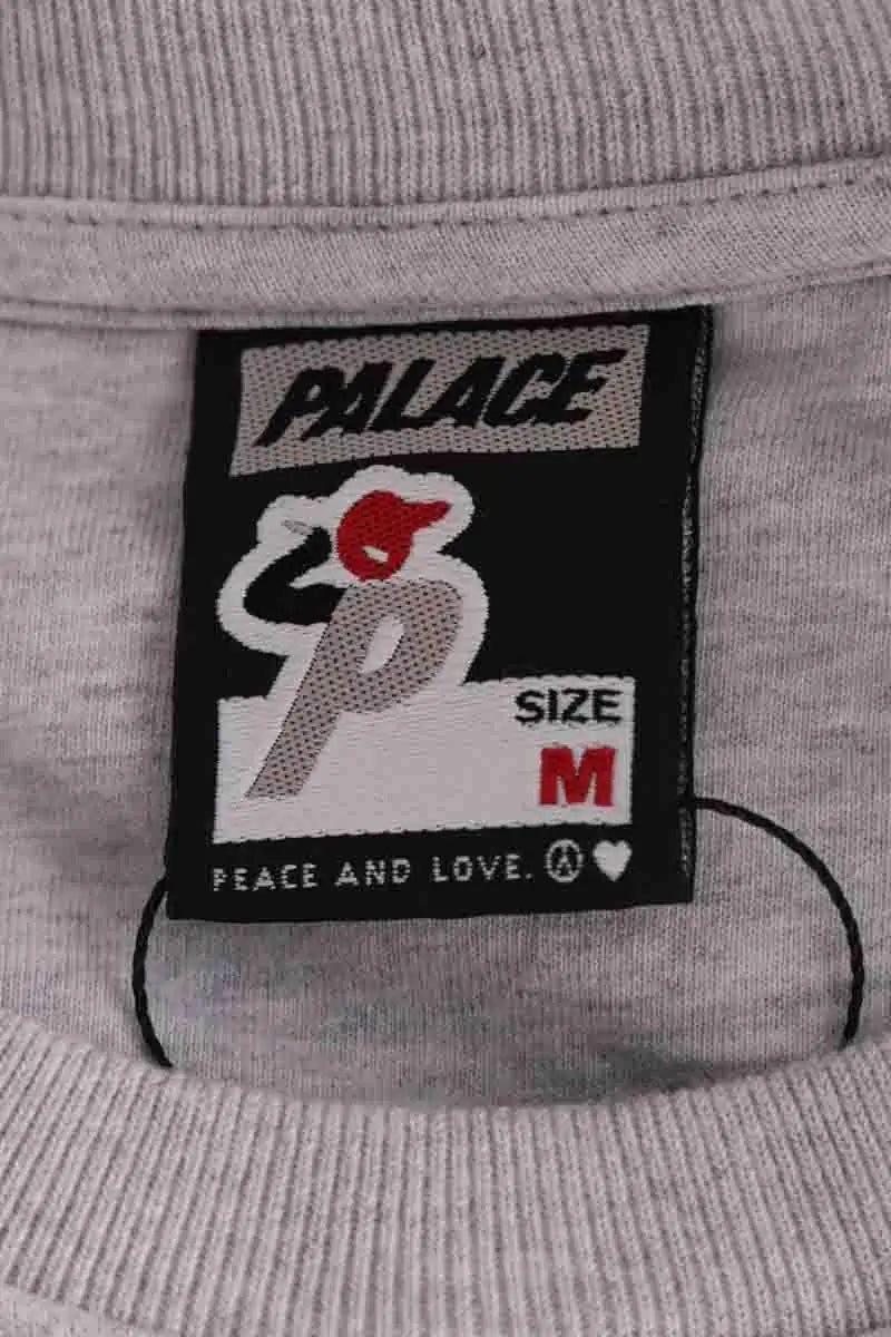 Sweatshirt PALACE Gris en Coton
