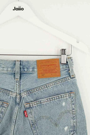 Mini short Levi's Bleu en Coton
