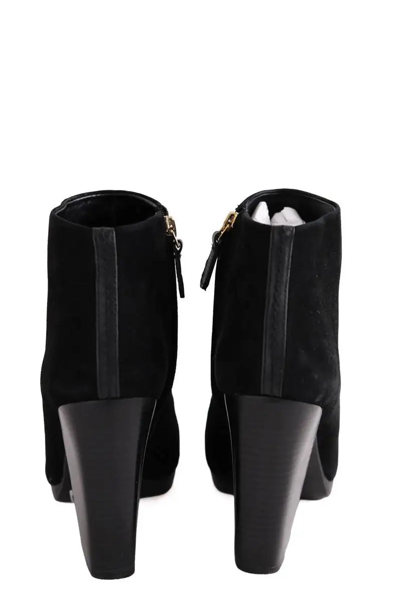 Boots Tory Burch Noir en Daim